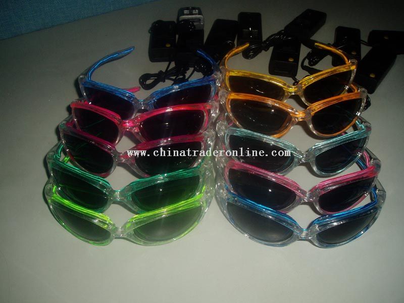 EL glasses,flashing glasses from China